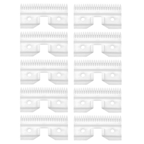10Pcs 22 Teeth Ceramic Coarse Pet Replacement Blade Cutter for ,  A5 and Walh  Series