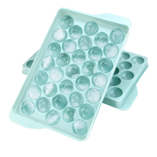 Ice  Mold with Lid - Easy to Release Small Ice  Maker Mold for Freezer Durable Ice  Tray