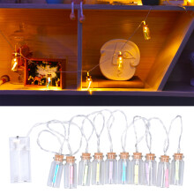 10 LEDs Kapsel Nachrichten im Flaschenlichtkette für Party & DIY Dekoration