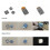 Clip-A Multi Functional  Kit Back Clip Collar Clip Magnetic Replacement Parts for M5Stickc Unit IoT Devices 7