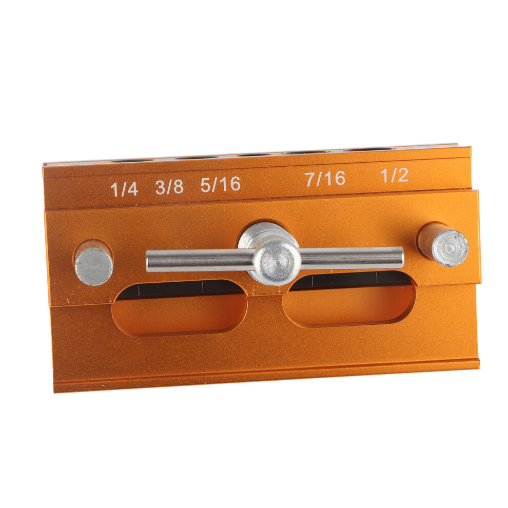 Aluminium Dowelling Jig For Precise Wood Drilling Self Centering 64Mm Guide 8441376082191