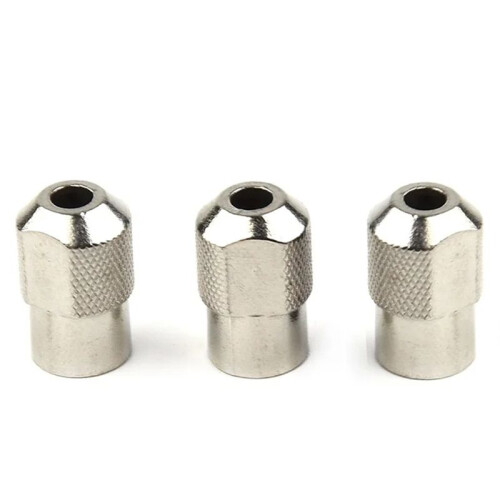 M8 Drill Chuck Electric Grinding Chuck Nut Chuck Drill Cap Fixing Tool Suitable for Rotating Tools 3 Pieces 1
