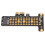 NVMe M.2 to PCIe X1 Risor Card Full Height Baffle Black for Windows Linux OS 8