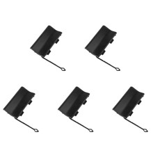 5X Tapa de la Cubierta del Ojo del Gancho de Remolque del Parachoques Trasero del Coche Apto para AMG Clase C W204 2007-2012 2048850226