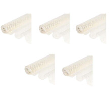 5X Sottotappeto Antiscivolo, Sottotappeto Antiscivolo, Tappetino Antiscivolo Tagliabile nel PVC, per Cassetti, Ripiani, Vassoio, Moquette 120 X 200 cm