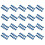 200Pcs RJ45 Connector  Jack Cat6 Extension Coupler Ethernet Network LAN Cat 6 Coupler Jacks Extend Adapter, 1