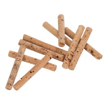 10 pezzi di stecche di sughero in quercia per il pesca a carpa, larghezza 6 mm, lunghezza 5 cm