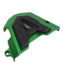 Aluminium-Vorderkettenschutzhaube für Ninja 250/300 2013–2017, Grün