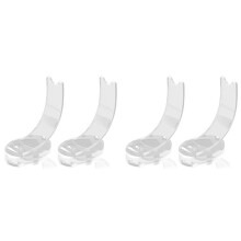 4 StüCke Acryl Stift Halter Bildschirm Ständer, Geeignet für Haus Schule Büro oder GeschäFt (Transparent)
