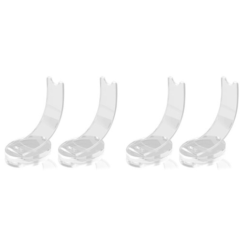 4 StüCke Acryl Stift Halter Bildschirm Ständer, Geeignet für Haus Schule Büro oder GeschäFt (Transparent)