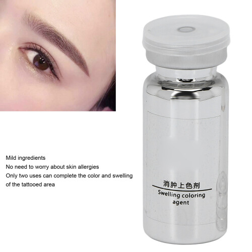 Microblading Color Fixing Agent 10ml Swelling & Coloring Reducer for Eyebrows, Eyes, Lips 2