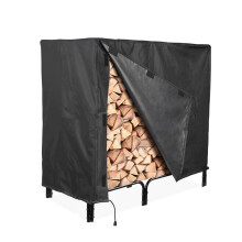 Firewood Rack Cover Waterproof Heavy Duty Log Storage Dustproof Protection for Outdoor Garden