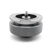 Stove Adapter Camping Xbz13 Tank Connector Screw-Type Cartridge Converter