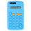 Mini 8-Digit Solar Handheld Calculator with LCD Display, Blue 13