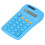 Mini 8-Digit Solar Handheld Calculator with LCD Display, Blue 15