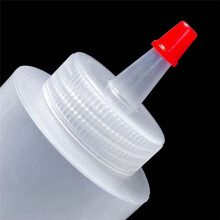 12 Bouteilles de Condiments Ă Presser en Plastique de 16 Onces avec Bouchon Rouge, Bouteille Ă Gicler pour Ketchup, Barbecue, Sauces, Arts et