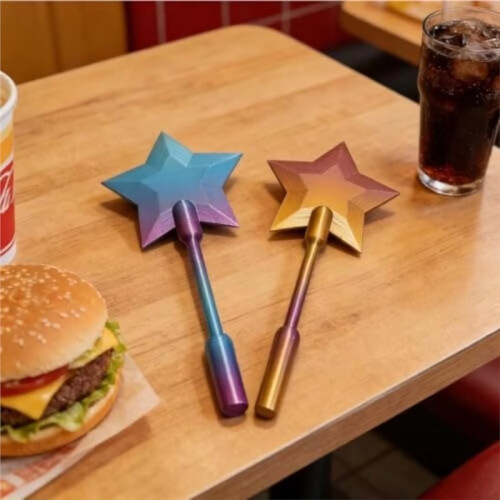 Hot Payment Wand 3D Printed Tap to Pay Card Holder, Magic Themed Contactless Gift & Accessory - 2