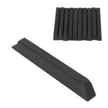 10Pcs Piano Black ABS Keytops 10cm Matte Instrument Accessory Kit