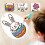 Ensemble de Grattage D'Oeufs de Couleur pour Enfants 10