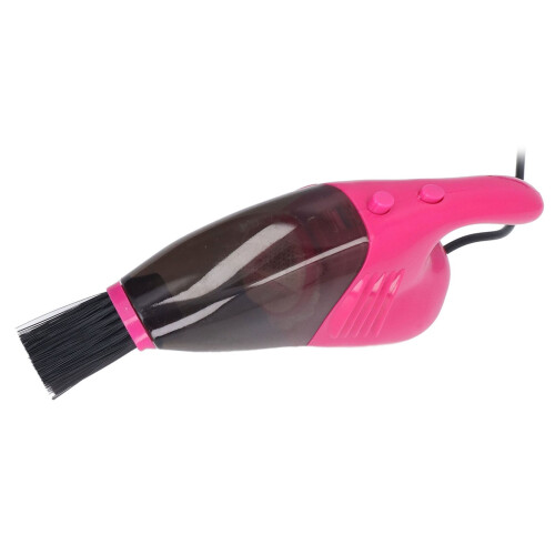 Portable Pink USB Keyboard Vacuum, 14.5cm, Handheld & Powerful 2