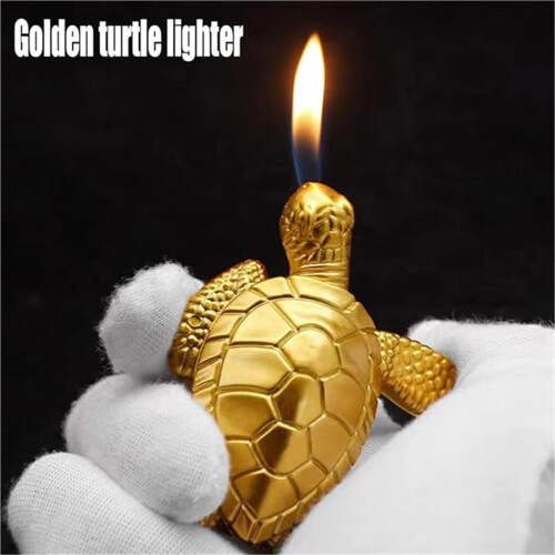 Butane Soft Flame Lighter, Creative Desktop Design, Refillable Gift for Boyfriend Girlfriend 2
