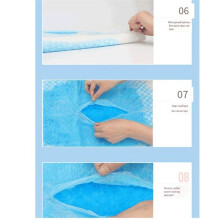 100PCS Super Absorbent Pet Diaper Dog Training Pee Pad Disposable Healthy Nappy Mat for Cats Dog Diapers Quick-Dry Mat,S