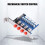 2X HDD Power Control  Hard Drive Selector  Drive Switcher for Desktop PC Computer 4