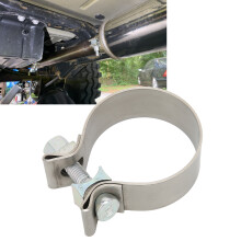 Universal-Abgasklemme 2,5 Zoll Rostfreier Stahl Auspuff- und Downpipe-Klemme