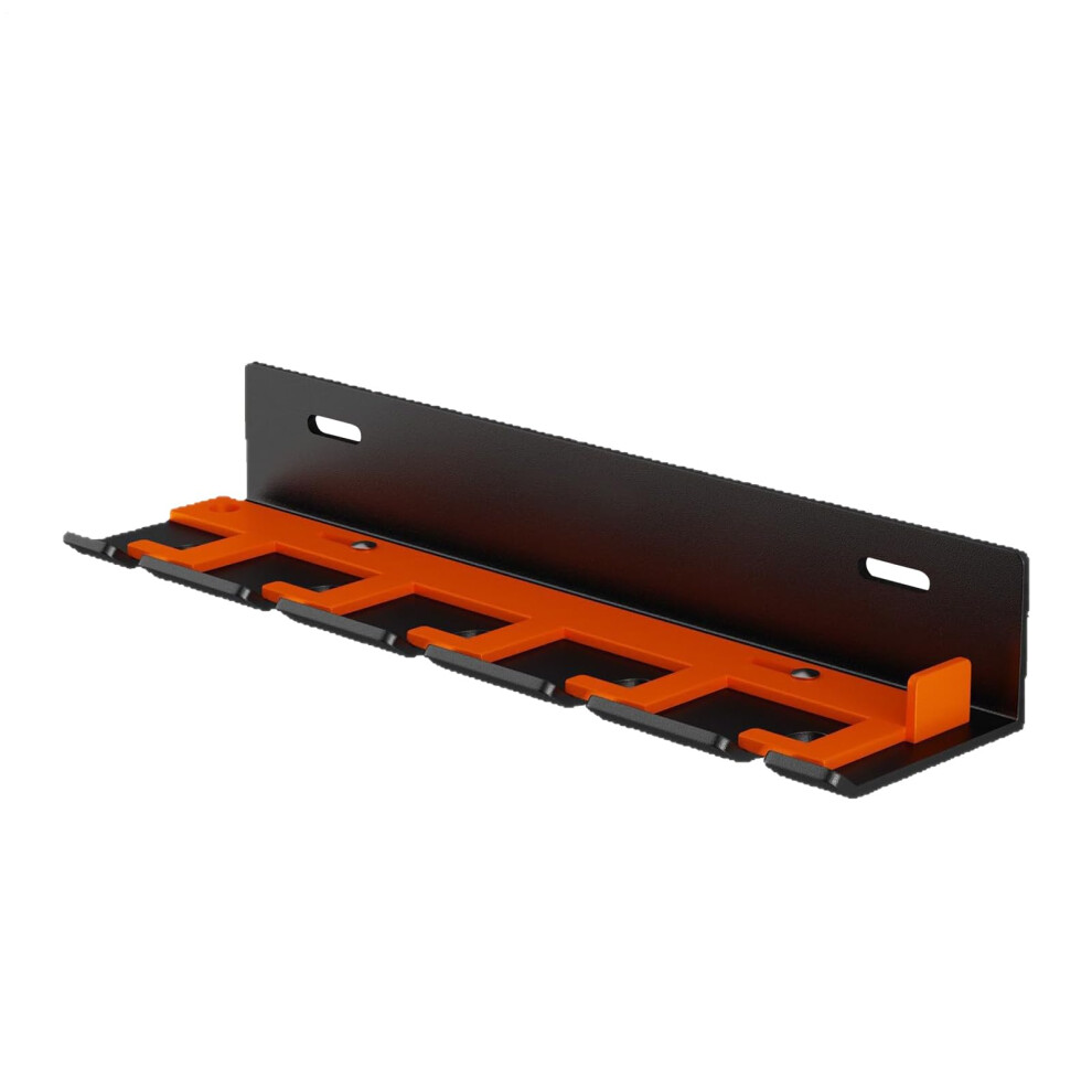 Wall Mounted Tool Rack Heavy Duty Steel Power Tool Organizer For Garage With 5 Slots 9092120611304