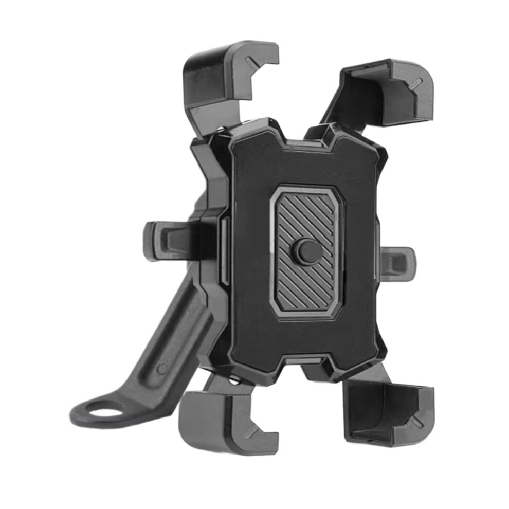 Bike Phone Mount With 360 Rotation, Nonslip Grip, Wide Handlebar Fit For Bicycle And Motorcycle (Red) Red 9455672134354