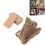 100PCS Kraft Paper Price Tags with String, Durable, Pre Punched 1