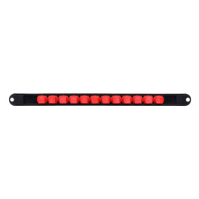 Socket Organizer Rack 1/4 3/8 1/2 Inch with 360 Rotation and Secure Hold for Garage Tool Storage