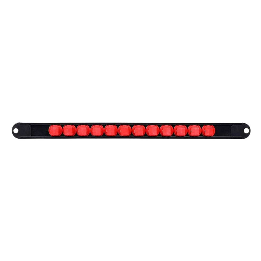 Socket Organizer Rack 1/4 3/8 1/2 Inch With 360 Rotation And Secure Hold For Garage Tool Storage 9092120611663