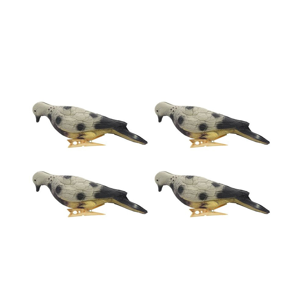 4X Eva Foam Simulation Bait 3D Target Field Hunting Simulation Decoy Archery Target For Outdoor White/Yellow 6031300064823