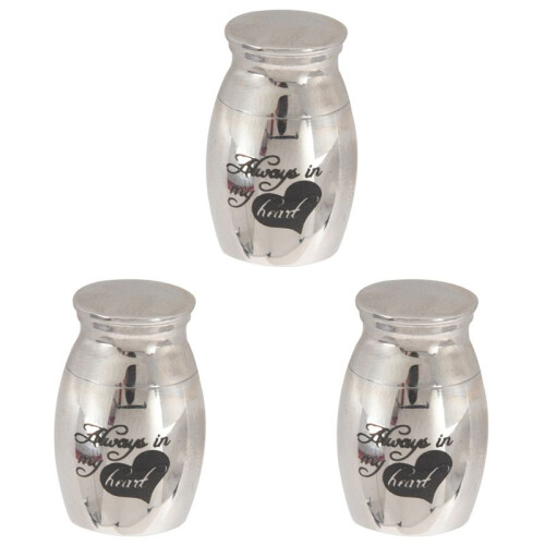 3X Cremation Urns, Ashes Keepsake, Memorial  Urn Funeral Urn