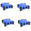 4X Alctron DI120 Two-Way Passive DI Box Impedance Converter DI BOX Stage Effect Device 1