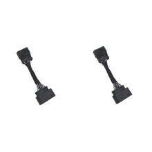2X 14 9 Pin Xenon Headlight Connector Adapter Cable for - 1J0 973 737/1J0 973 835