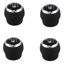 4X Car 6 Speed Gear Shift Knob Automatic Gear Knob Fit for Verso Auris Yaris RAV4 2007-2013