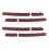 2X Car ABS Red Rear Bumper Reflector Brake Lamp False Light Decorative Lights for  L 2017-2019 1