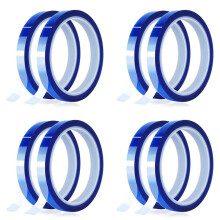 8 Rolls 10mmx33M(108Ft) Heat Tape Heat Transfer Tape for Heat Sublimation Press No Residue and Heat Transfer Vinyl