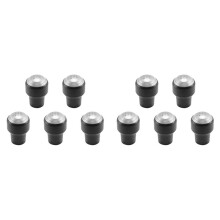 10X Tampa da Tampa da CabeçA Do BotãO da Engrenagem Do Carro de 5 Velocidades para Coupe Tiburon Ix35 Tucson 03-12 43711-2C100 437112C200Lk
