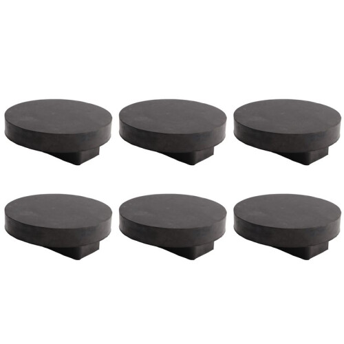 6X Jack Jacking Point Pad Lifting Support Hard Rubber for   UK Rubber Jacking Point Jack Pad Adaptor