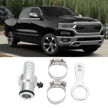 Metal-Kühler-Umgehungsschlauch-Adapter mit Barbell für Dodge Ram Cummins 2009-2019