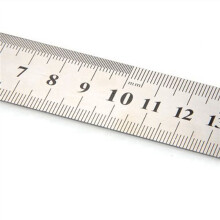 5X Vintage Stainless Steel Ruler Rule Scale Machinist Tools 20CM
