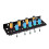 Screwdriver Holder Wall Mounted Tool Organizer Metal Rack for Garage Workshop Space Saving Storage 5
