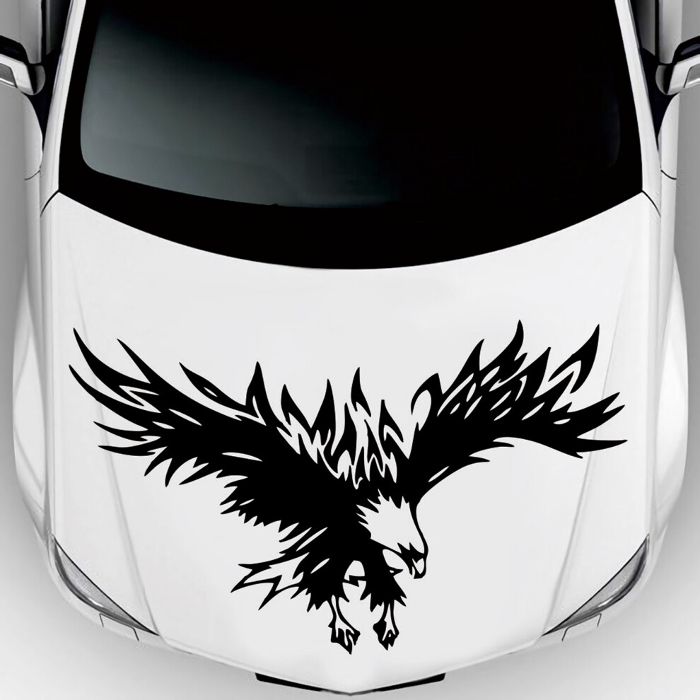 Eagle Car Vinyl Sticker D-733 50X33cm Waterproof Decal For Suv Truck 7901390440311