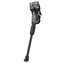 Adjustable Bicycle Kickstand for 2024 Inch Wheels, Stable Rear Mount Support with Wide Nonslip Foot Pad