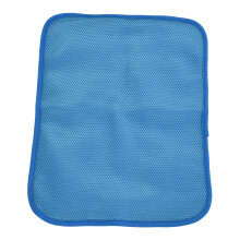 Haustier-Kühlmatte Blau 29cm x 38cm Faltbar Selbstkühlkomfort