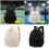 Sac à dos de tennis de grande capacité de polyester de-Noir 3