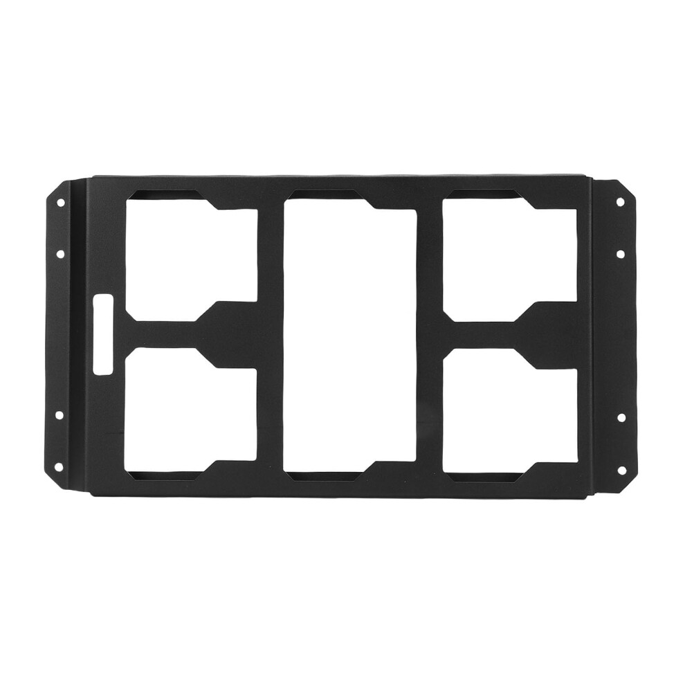 Heavy Duty Metal Toolbox Mounting Plate With Universal Bracket For Truck Bed, Wall And Floor Use 9092120613018